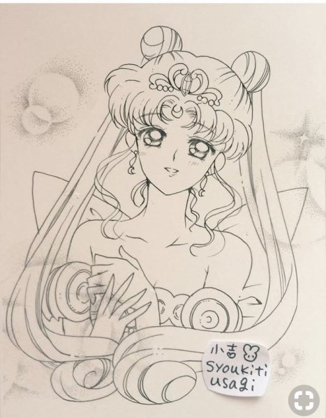 Рисунки аниме Сейлор Мун