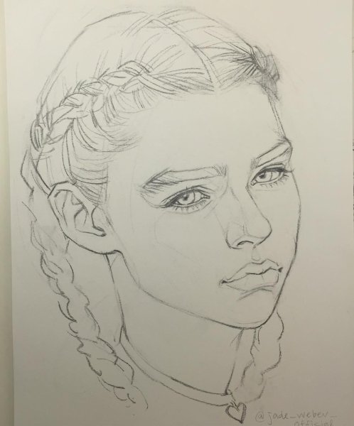 Зарисовки карандашом