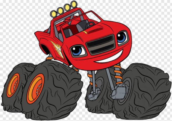 Монстр трак чудо машинки Вспыш