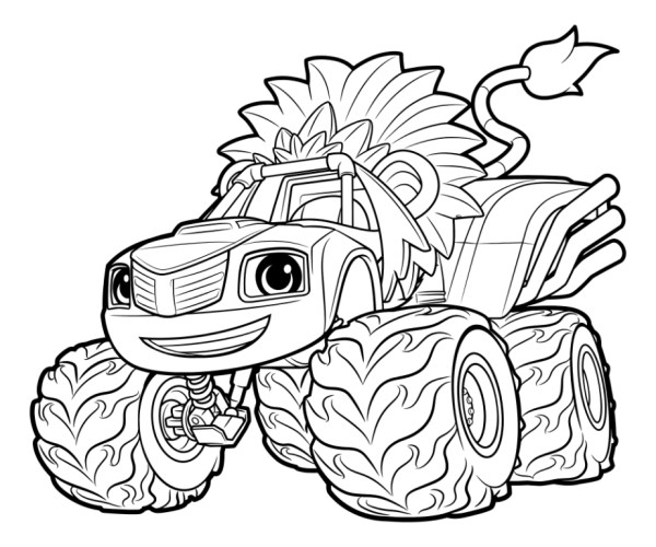 Раскраски машины Вспыш и чудо машинки