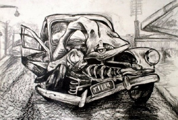 Раскраска авария