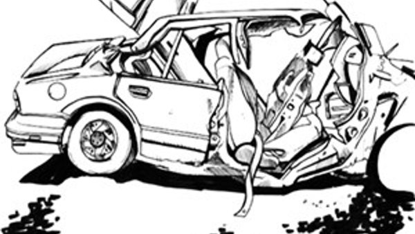 Рисунок на тему дорожно транспортное происшествие