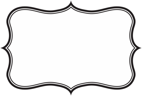 Красивая фигурная рамка