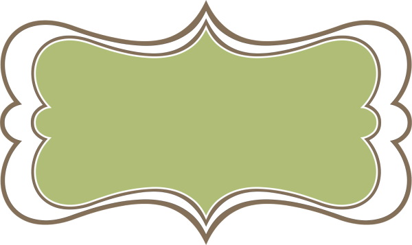 Красивая табличка для надписи