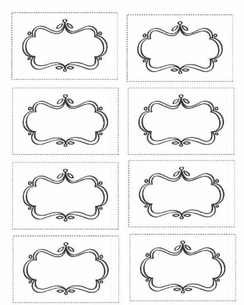 Макет этикетки