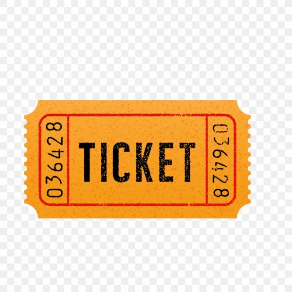 Билет стикер