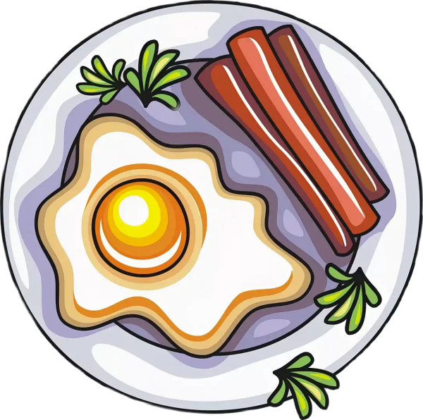 Стикеры яичница