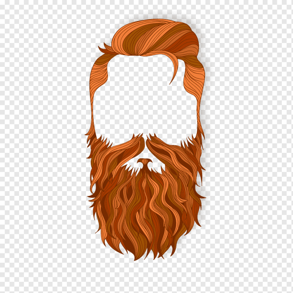 Нарисованная борода