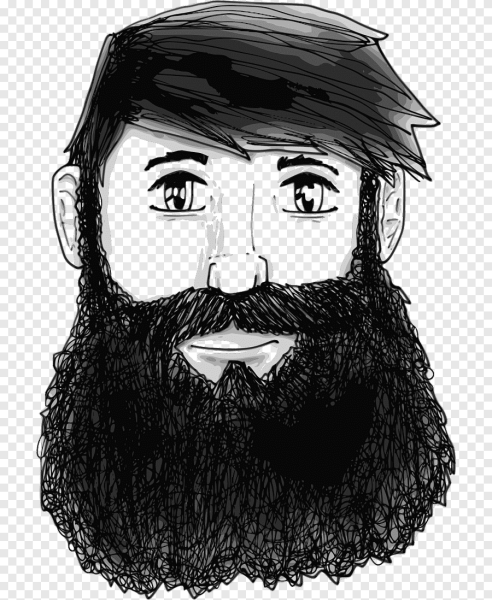 Мультяшные лица с бородой