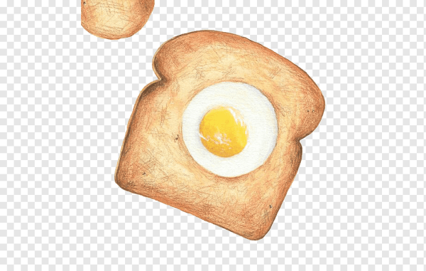 Яичница вид сверху