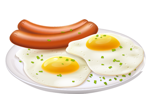 Яичница мультяшная