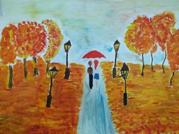 Конкурс рисунков осенний Вернисаж