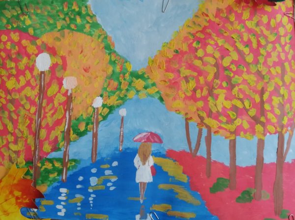 Конкурс рисунков осенний Вернисаж