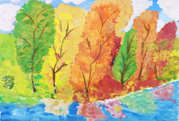 Конкурс рисунков осенний Вернисаж