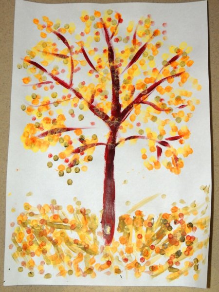 Рисунок на тему осенний Вернисаж