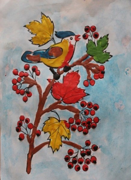 Рисунок на тему краски осени