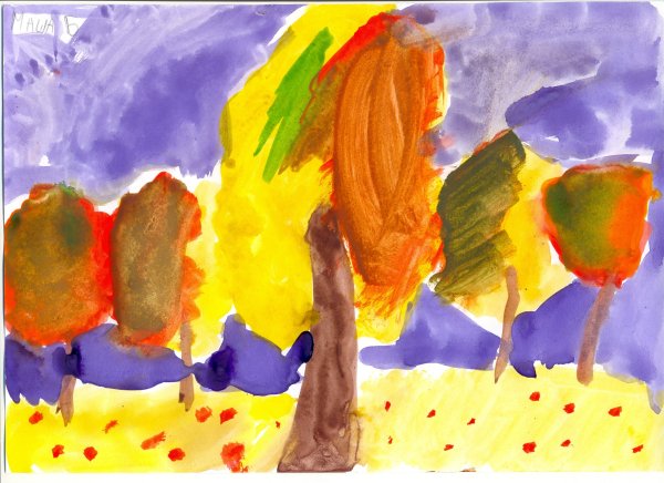 Конкурс рисунков осенний Вернисаж