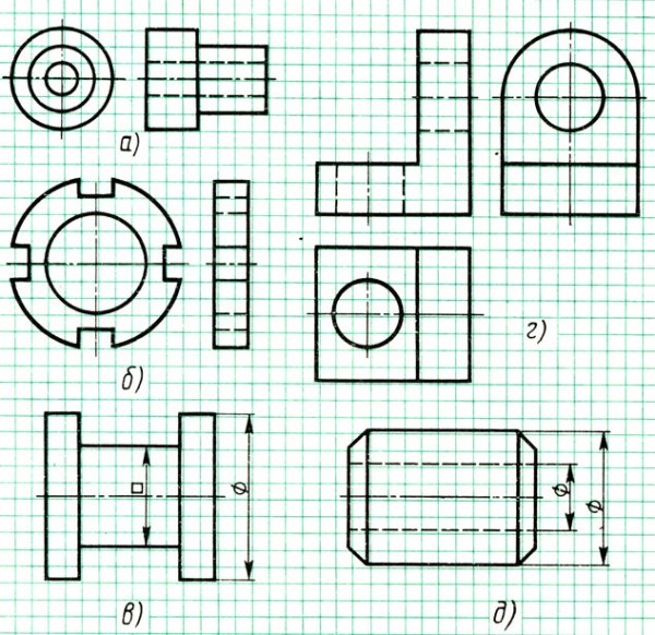 Техническое рисование черчение