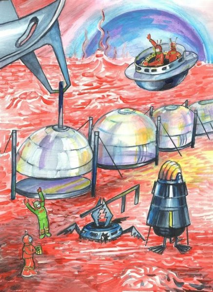 Профессия будущего конкурсы рисунков