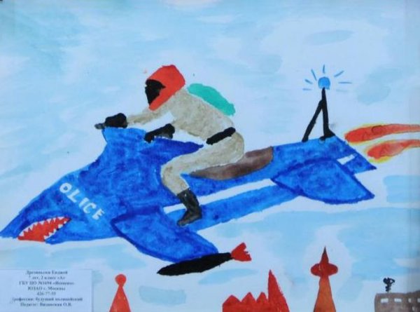 Рисунки детей на тему профессии будущего