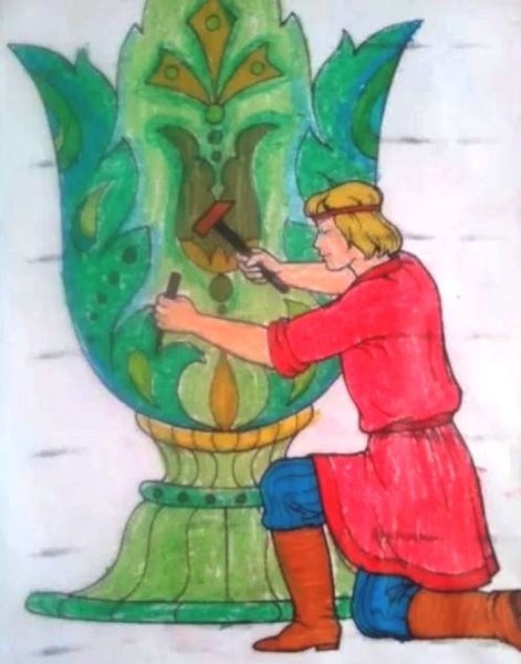 Каменный цветок Бажова