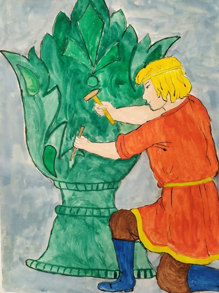 Каменный цветок Бажова