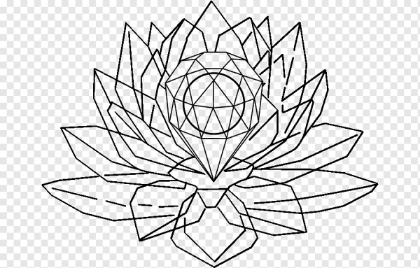 Геометрические цветы