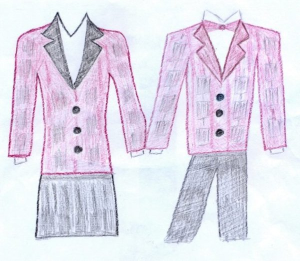 Эскиз школьной формы