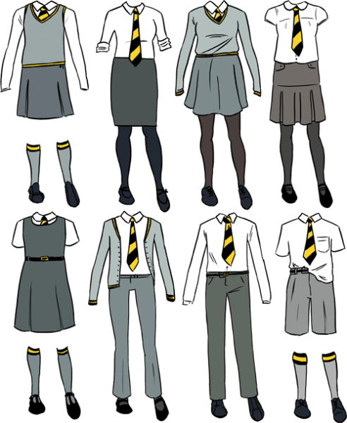Эскиз школьной формы