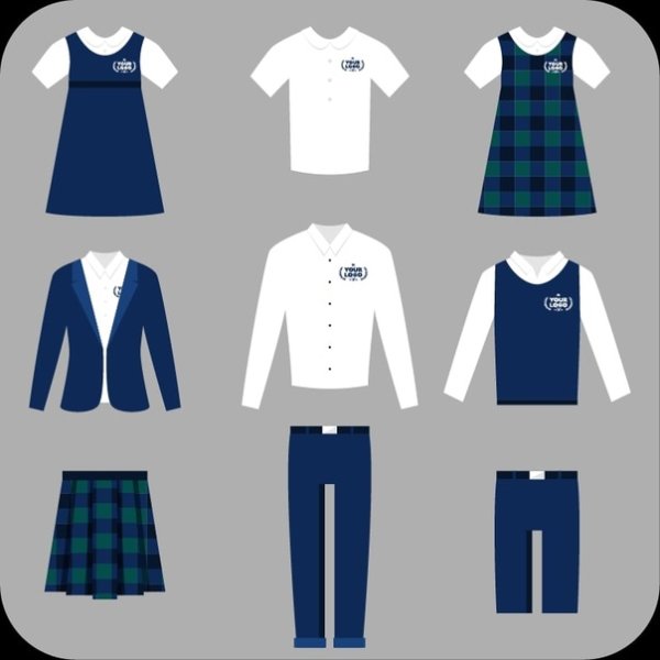 Макет школьной формы