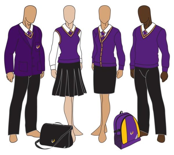 Школьная форма рисовать