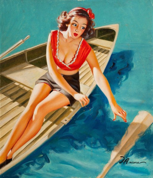 Художник Джил Элвгрен (Gil Elvgren)