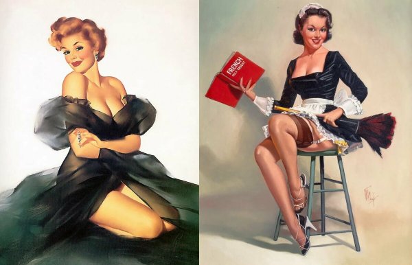 Арт Фрам художник пин-ап