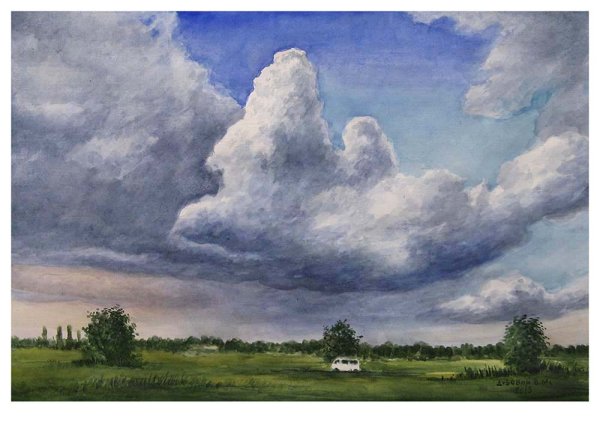 Картина тучи Лермонтов