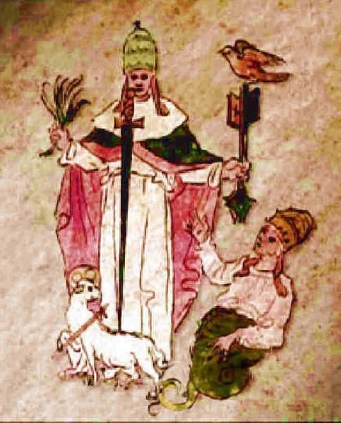 Рисунки Нострадамуса о даме