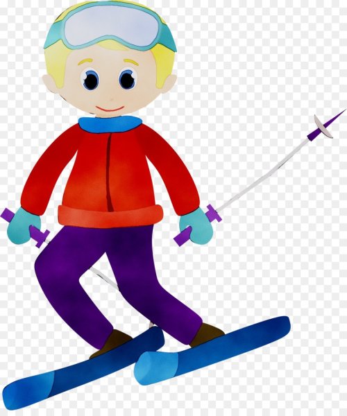 Лыжник рисунок карандашом