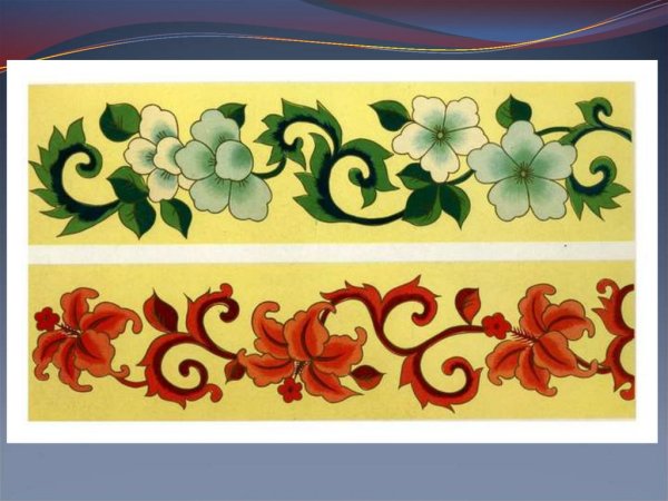 Узор в полосе