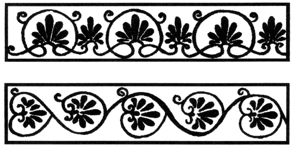 Древнегреческий орнамент Пальметта