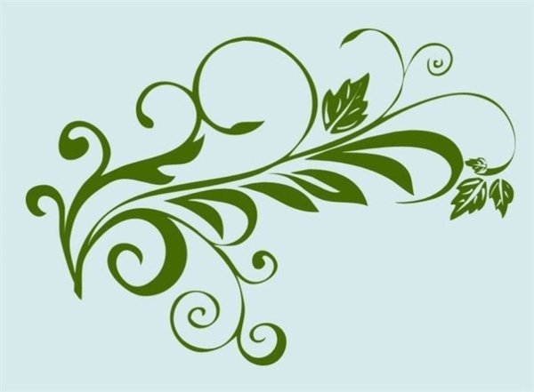 Растительный узор