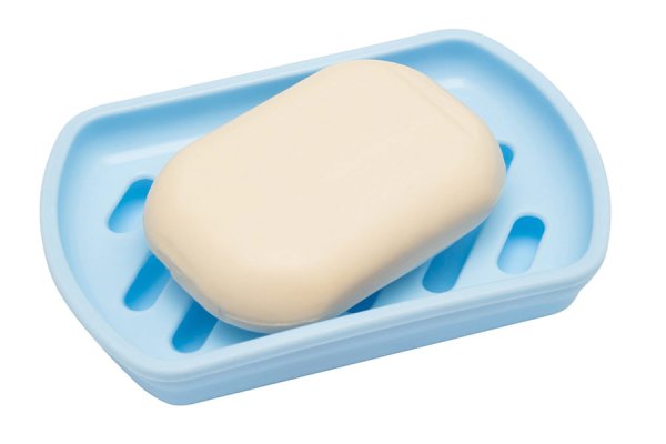 Мыло на белом фоне