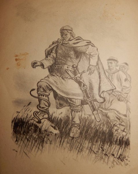 Князь Олег прощается с конем Васнецов