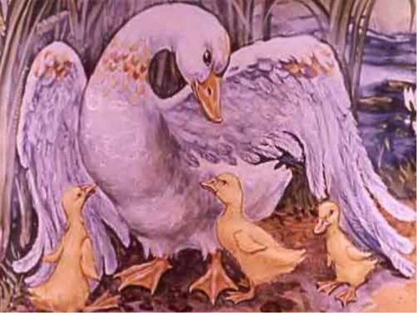 Народная сказка белая уточка
