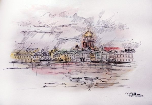 Петербург Графика