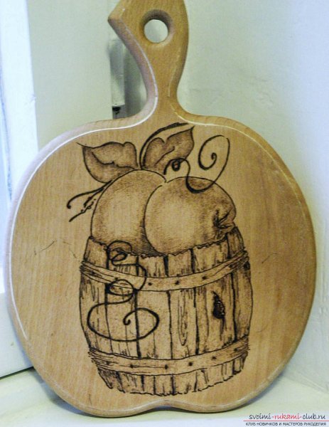 Разделочная доска из фанеры