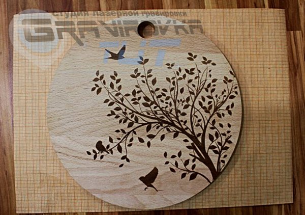 Украшение кухонной доски