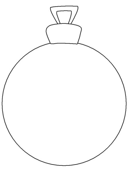 Рисование новогодней игрушки