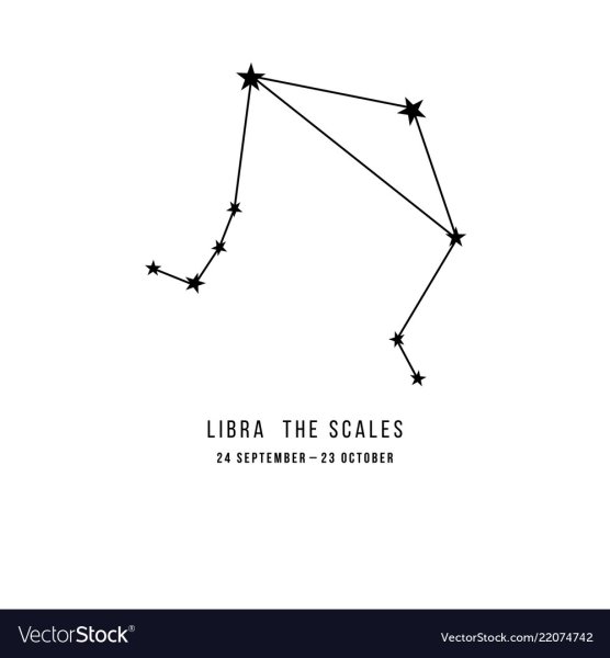 Созвездие весы рисунок