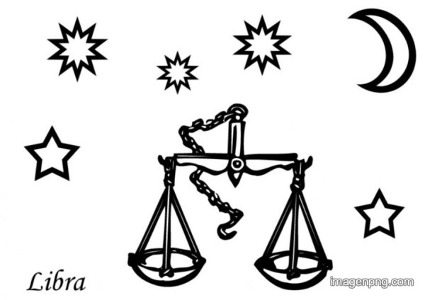 Весы трафарет