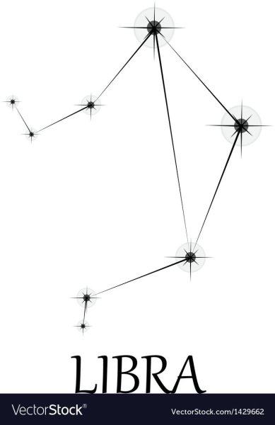 Созвездие весы тату