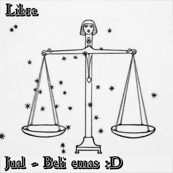 Раскраска знак зодиака весы